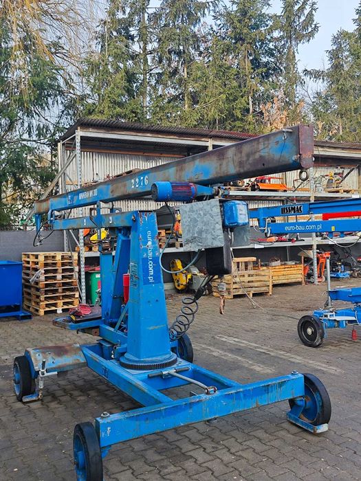 Dźwig Steinweg Bocker MK-300/5 Minikran żuraw wciągarka silki bloczków