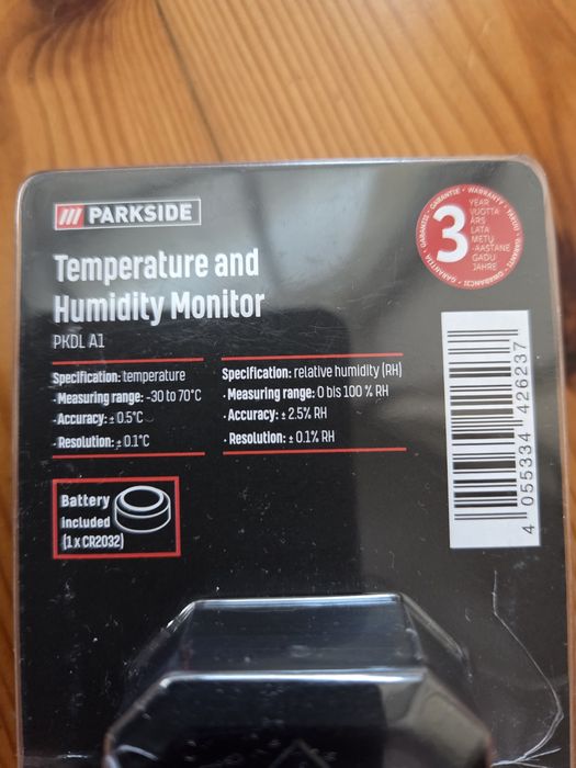 Rejestrator danych klimatycznych