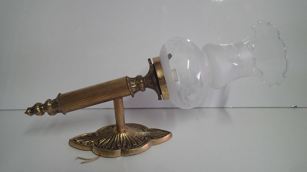 Aplique antigo de iluminação em Bronze