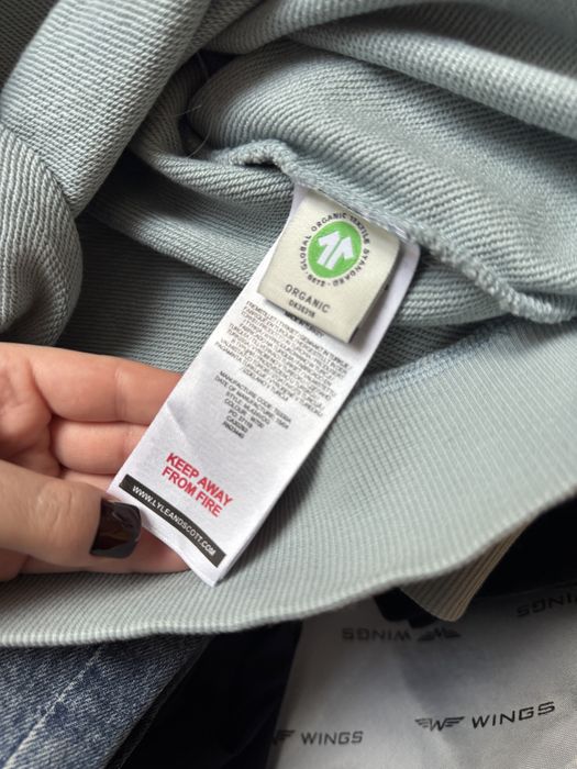 М'ятно-зелений - Lyle & Scott круглий виріз Толстовка