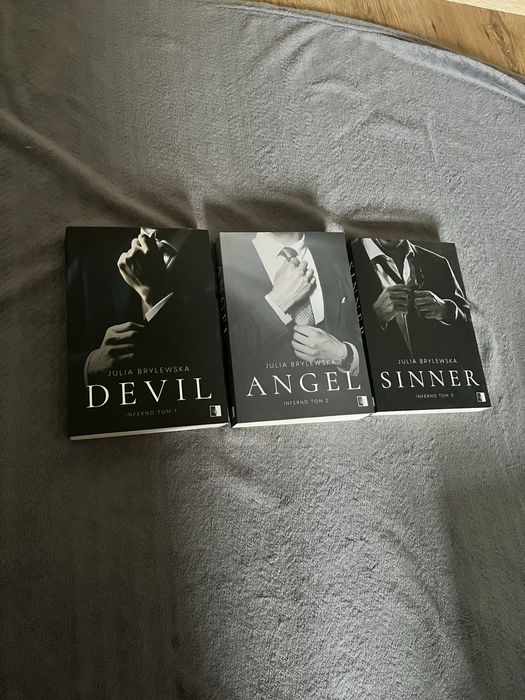 Devil Angel Sinner Trylogia Inferno Julia Brylewska