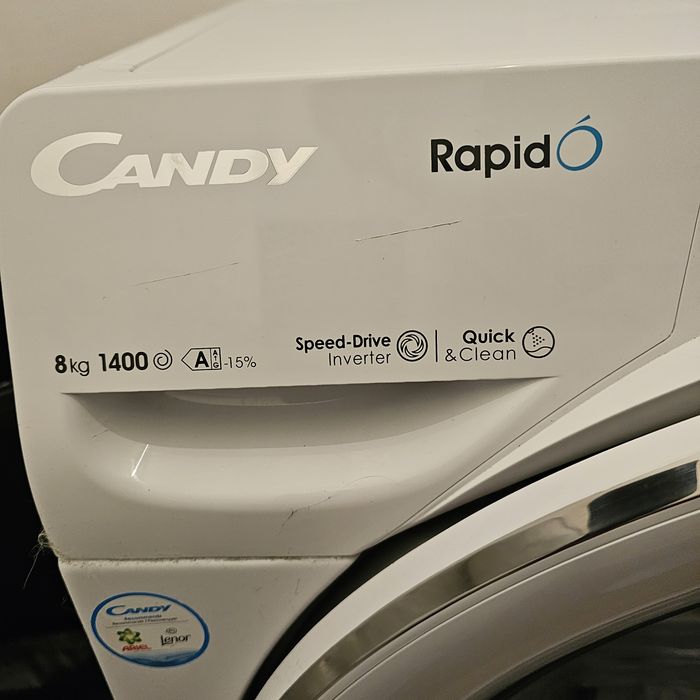 Maquina de lavar roupa CANDY 8Kg  - Eficiencia energética : A