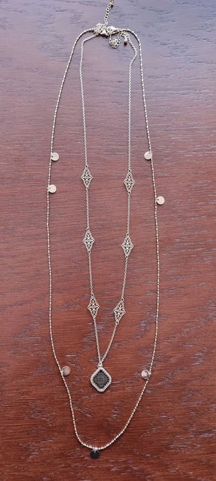 Łańcuszki-naszyjniki Bijou Brigitte,celebrytki, nowe,k zlotego,komplet