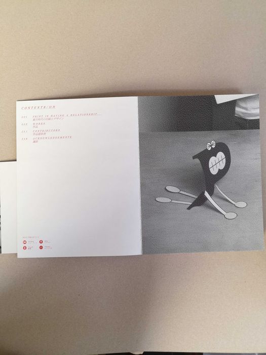 PRINT WORK capture the best publication and promotion