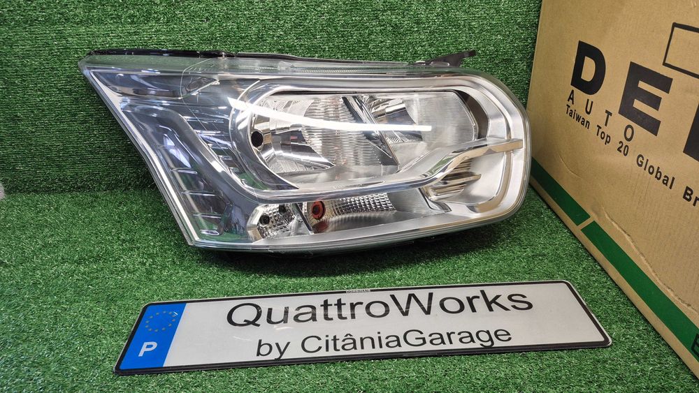 Otica Farol Direito Ford Transit MK7 V363 2013 em Diante Ref. 431-11C6RMLD-EM NOVO DEPO