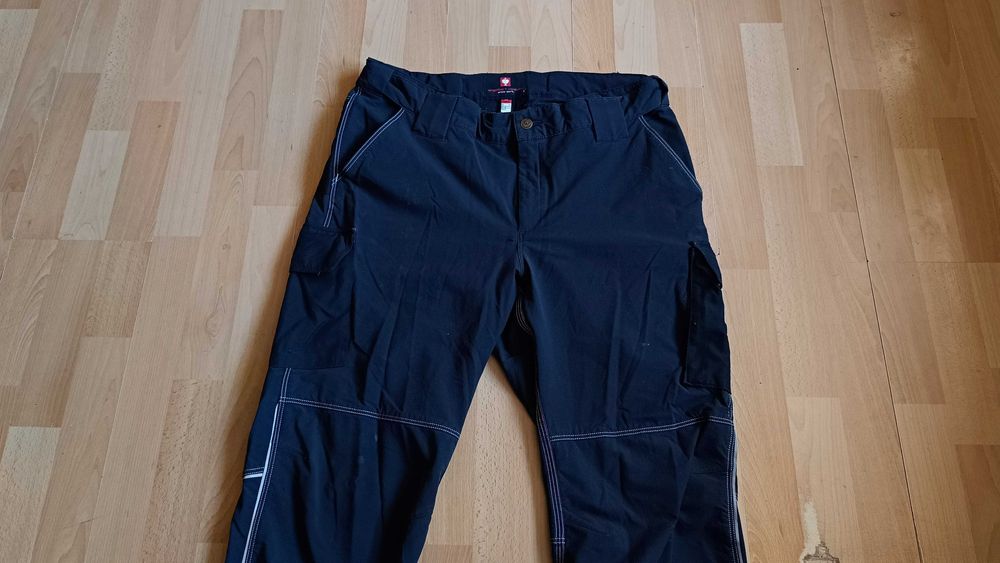 Męskie elastyczne spodnie ENGELBERT STRAUSS DYNASHIELD r.XL(56) st.bdb