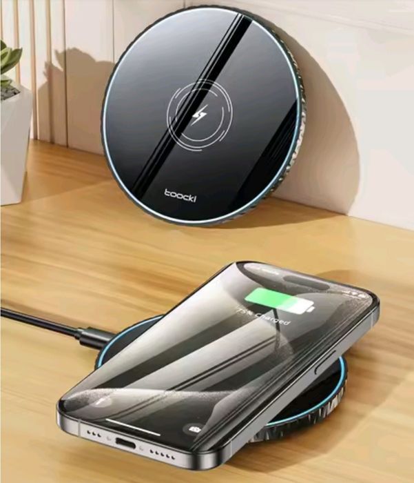 Універсальна бездротова зарядка Toocki  15 Вт