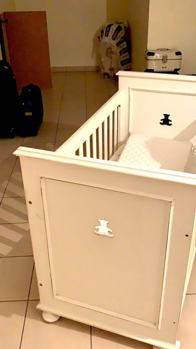 Cama criança com proteção