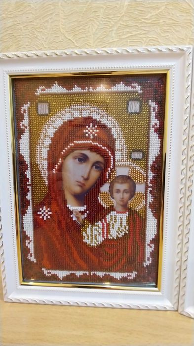 Рушник весільний та ікони