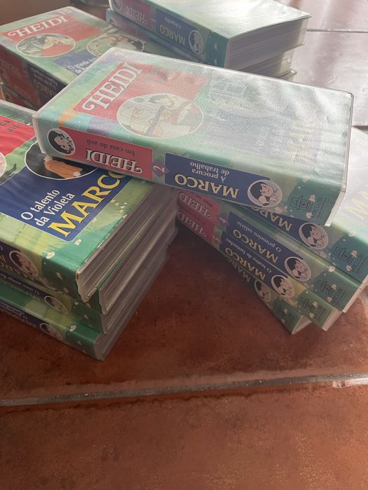 Cassetes Coleção Heidi 18 volumes