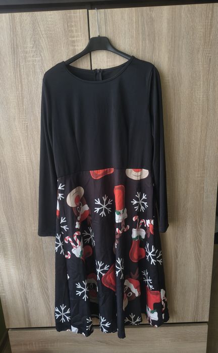 Sukienka świąteczna damska r. L