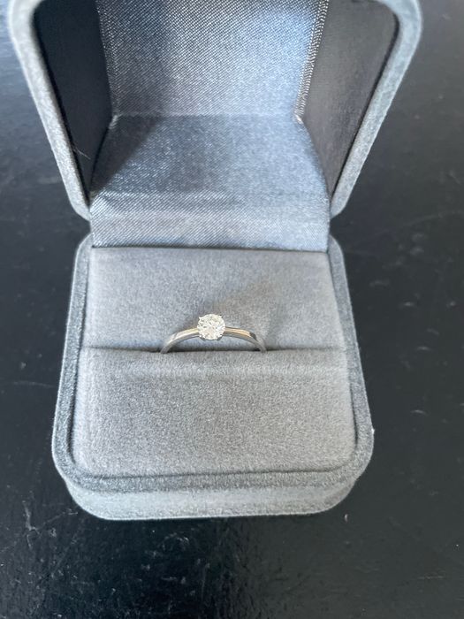 Кільце з діамантом 0,35к