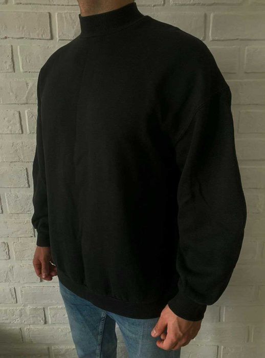 Свитшот теплый Bershka Oversize (оверсайз кофта с длинным рукавом)