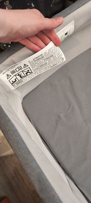 Chicco, Next2Me Twins, łóżeczko dostawne dla bliźniąt, magnet grey