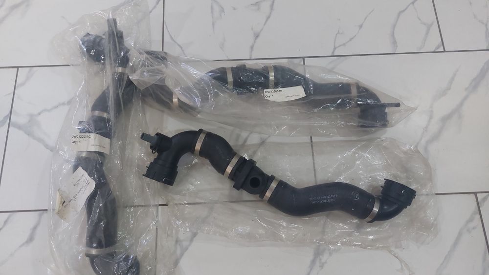 Патрубки системы охлаждения радиатора Bentley Continental GT Flying Sp