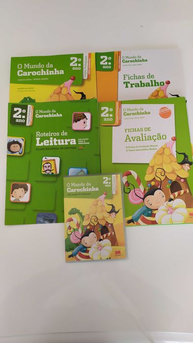 Livros, fichas de exercícios, etc. 2º ano