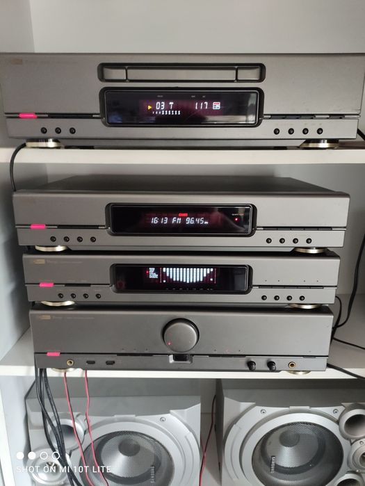 Zestaw Okano Prestige 8000-Wzmacniacz,korektor,tuner i cd.