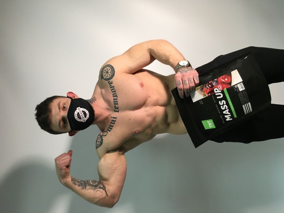 Гейнер MassUP, для набора массы и веса. 2,5 кг. + Омега-3 в подарок