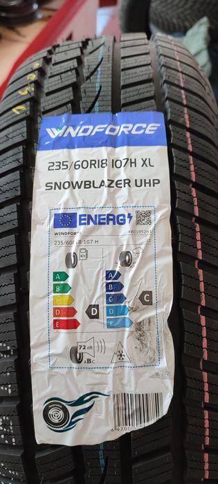 235/60R18 Nowe opony zimowe Windforce SnowBlazer UHP