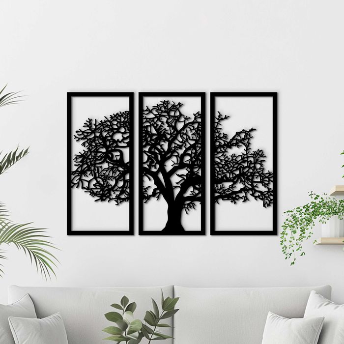 Настінний декор для дому картина лофт Багатовікове Дерево панно