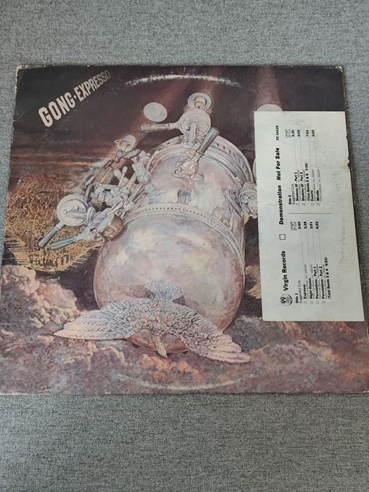 Gong - Expresso - winyl 1 press USA , Promo copy bardzo dobry stan, unikat
