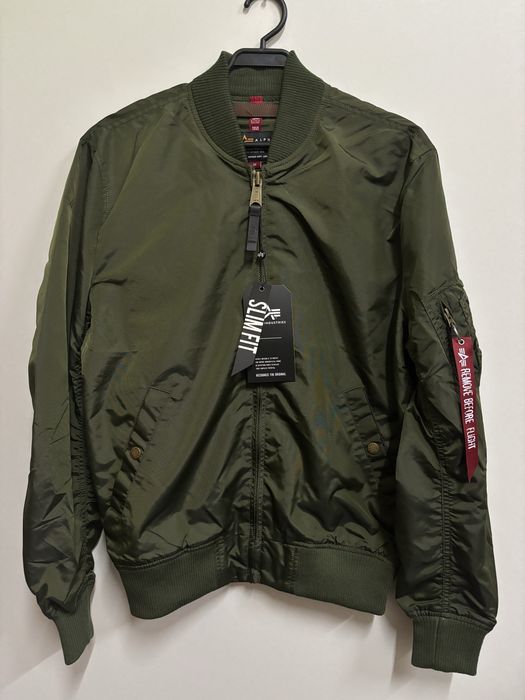 Kurtka Przejściowa Alpha Industries MA-1 TT Slim Fit Bomber M Nowa
