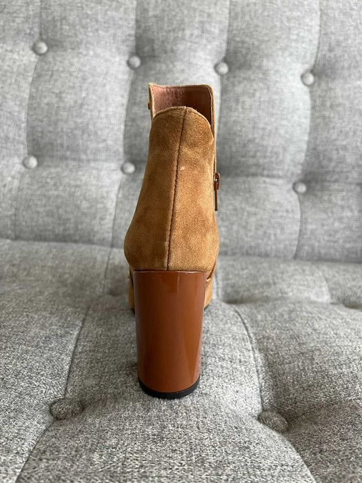 Bota Estefania Marco Senhora camurça 35