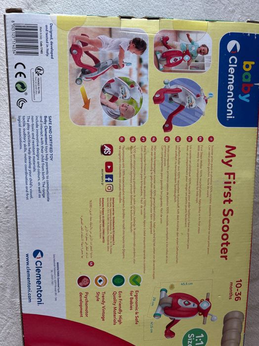 My first scooter da baby Clementoni