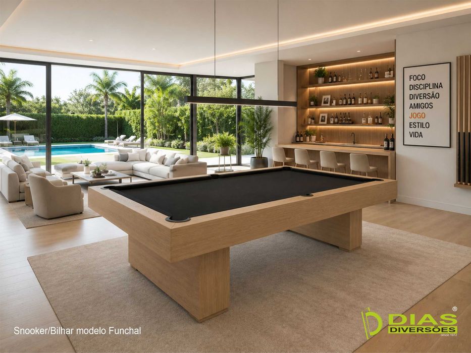Snooker/Bilhar modelo "Funchal" - NOVOS