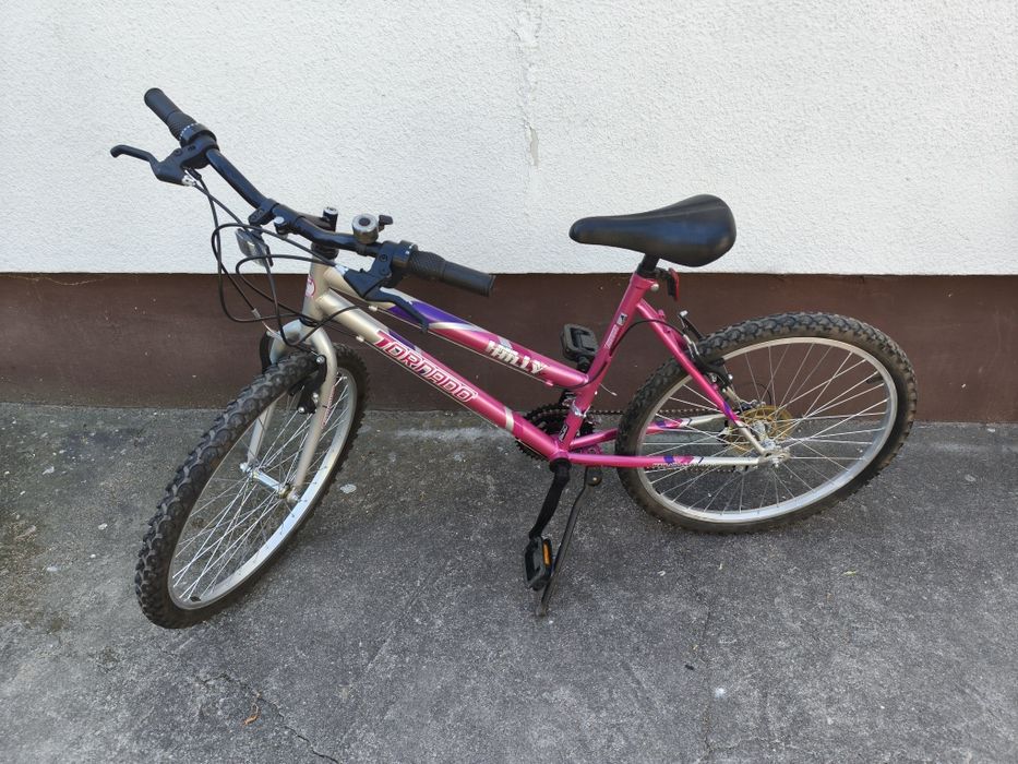 Rower dziewczęcy 24 cale