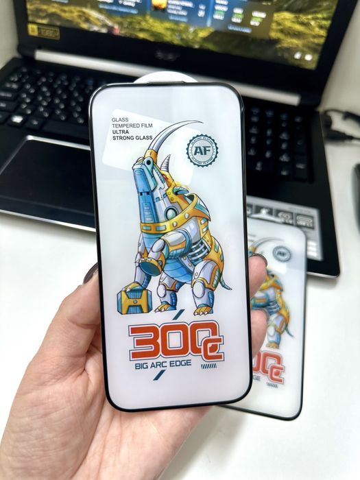 Захисне скло на айфон iphone преміум Monkey King ESD+ 5S Glass