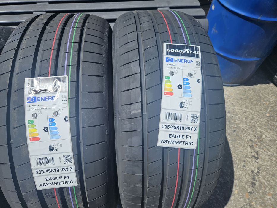 Opony letnie 235/45/18 goodyear asymetric 6