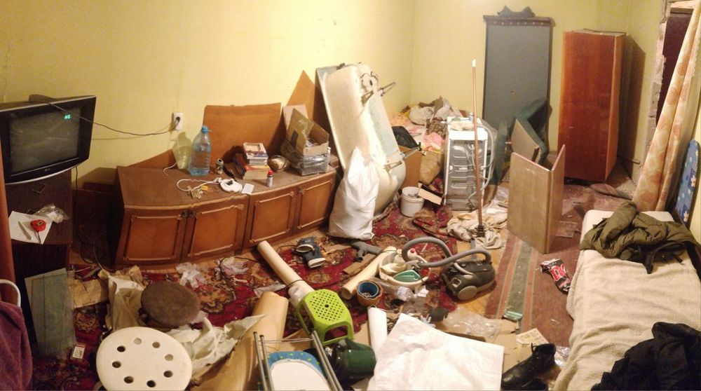 Вивіз сміття, Вывоз хлама