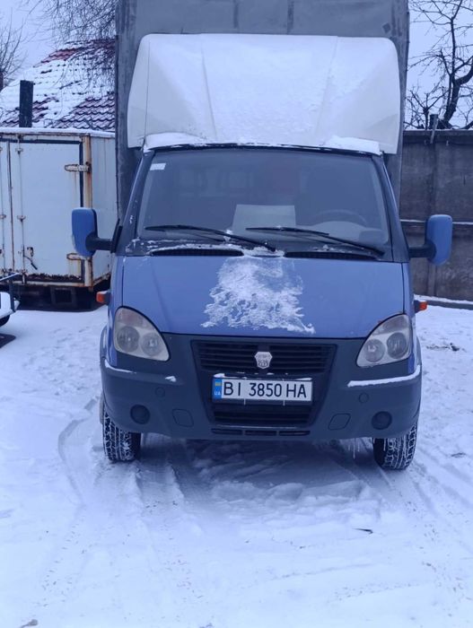 Газель тентована 4,20 х 2,15