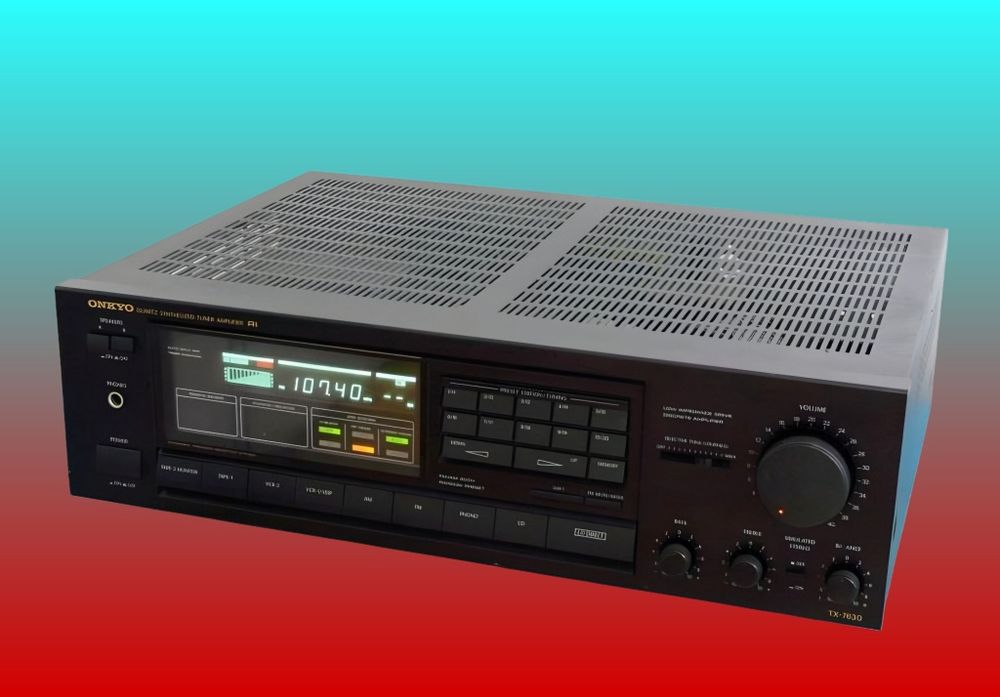 Amplituner Stereo Onkyo TX-7630 | Klasyk Vintage | R1 | Japan 1989r |