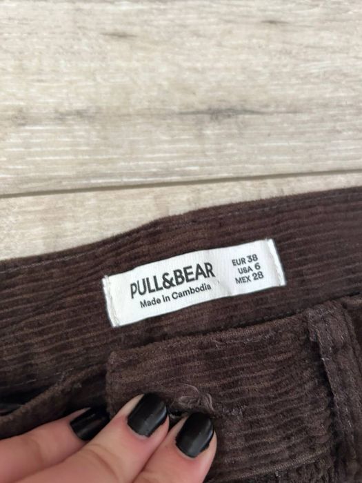 Штани жіночі вельветові Pull&Bear