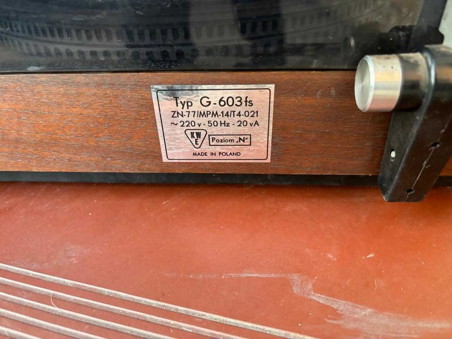 Gramofon Typ G- 603 fs Ornontowice • OLX.pl