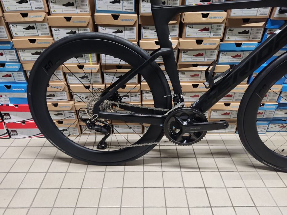 Merida reacto disco com rodas carbono