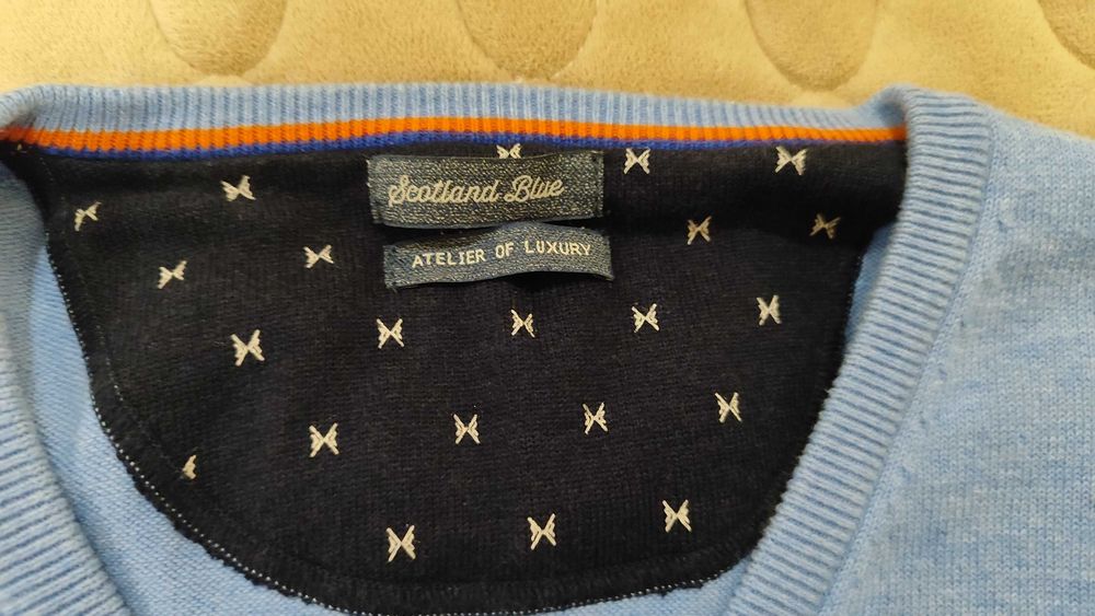 Джемпер чоловічий Scotland Blue / XL-XXL