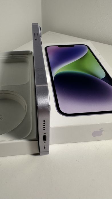 iPhone 14 Purple 256GB bateria 100%