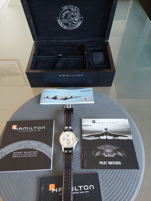 Relógio Hamilton Khaki Pilot  Automatic, Serie Limitada nr. 089 de 148