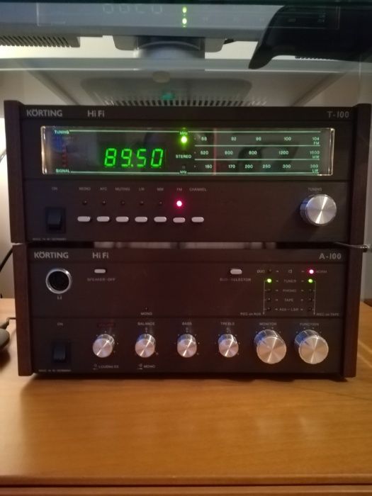 Vintage audio Korting A-100, Korting T-100 Warszawa Ursynów • OLX.pl