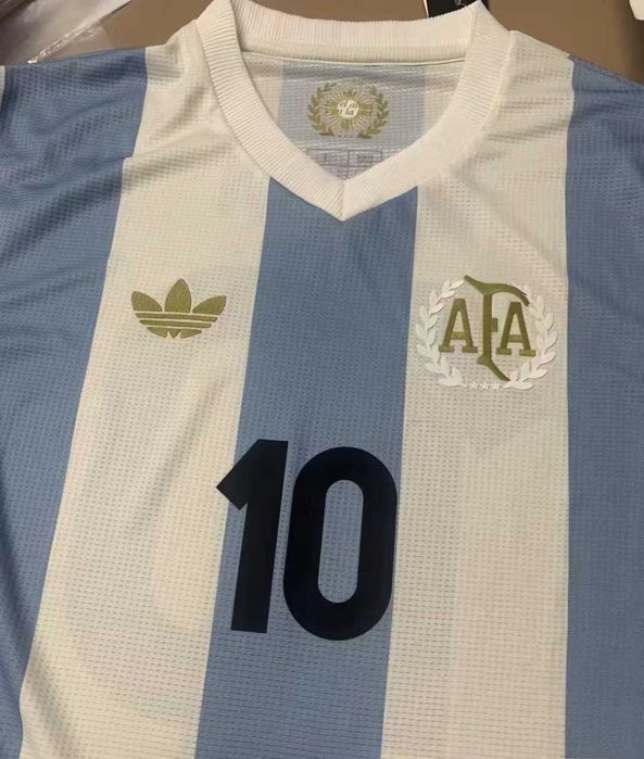 Koszulka krótkoszyjna Argentina Adidas 50-lecia