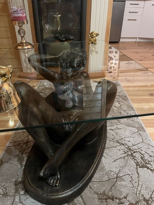 Stolik kawowy szklany