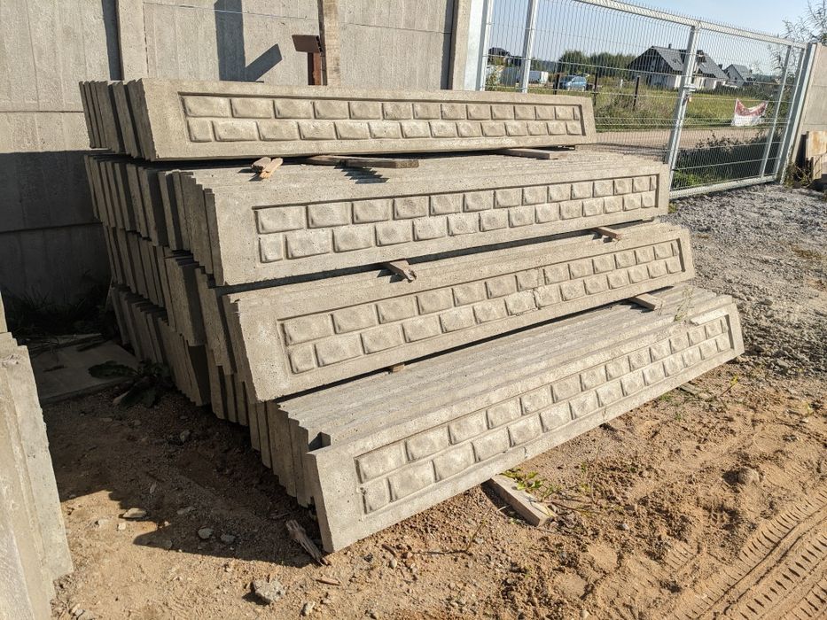 Podmurówka obustronnie gładka systemowa