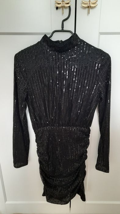 Sukienka xs cekiny święta sylwester