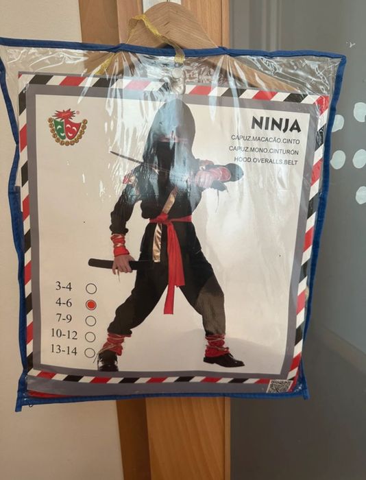 Fato carnaval ninja