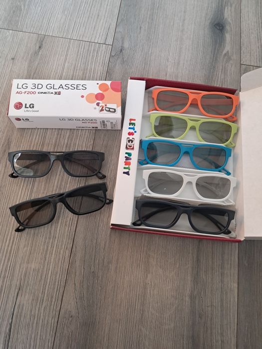 Okulary LG 3D 7 sztuk