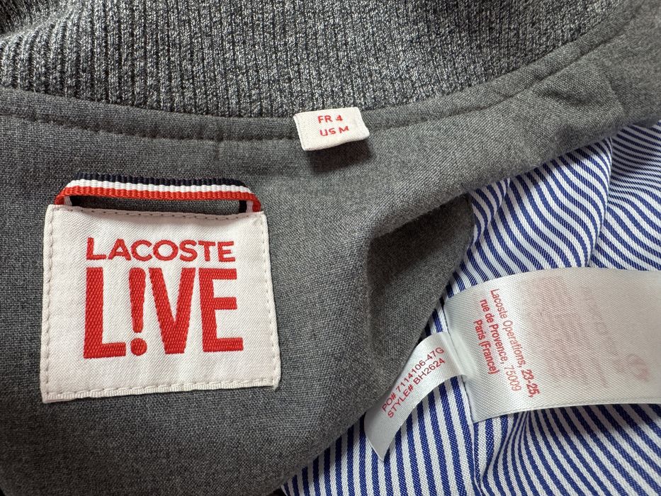 Куртка-бомбер Lacoste в ідеальному стані. Оригінальний бомбер Lacoste