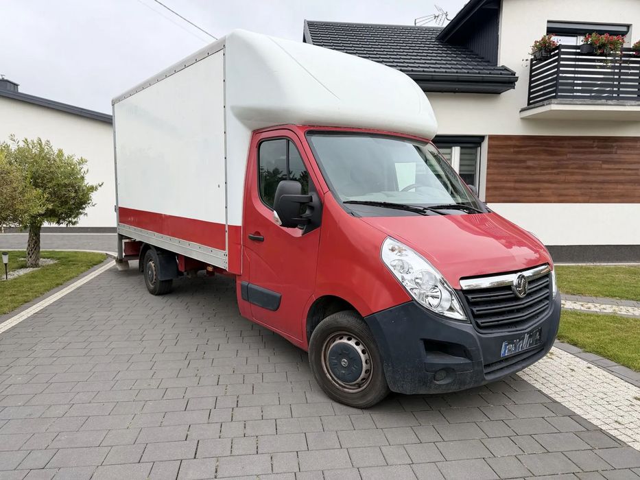 Opel MOVANO  Opel Movano 2.3CDTI 125km kontener+winda elektryczna NISKI PRZEBIEG!!!